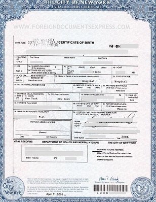 birth certificate new york letter of exemplification nyc birth certificates for foreign use birth certificate new york letter of exemplification nyc birth certificates for foreign use