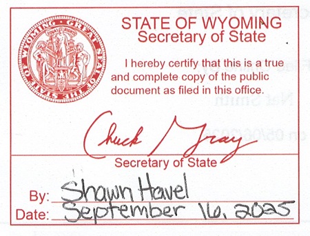 certification stamp