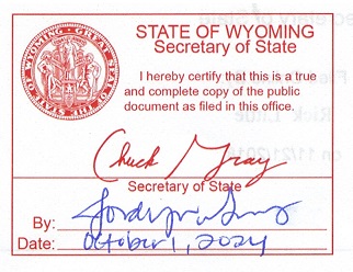certification stamp