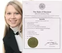 Maryland apostille services::Fast and reliable apostille services in the State of New Jersey Maryland Hague apostille