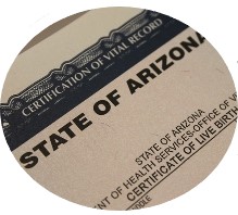 arizona birth certificate 2