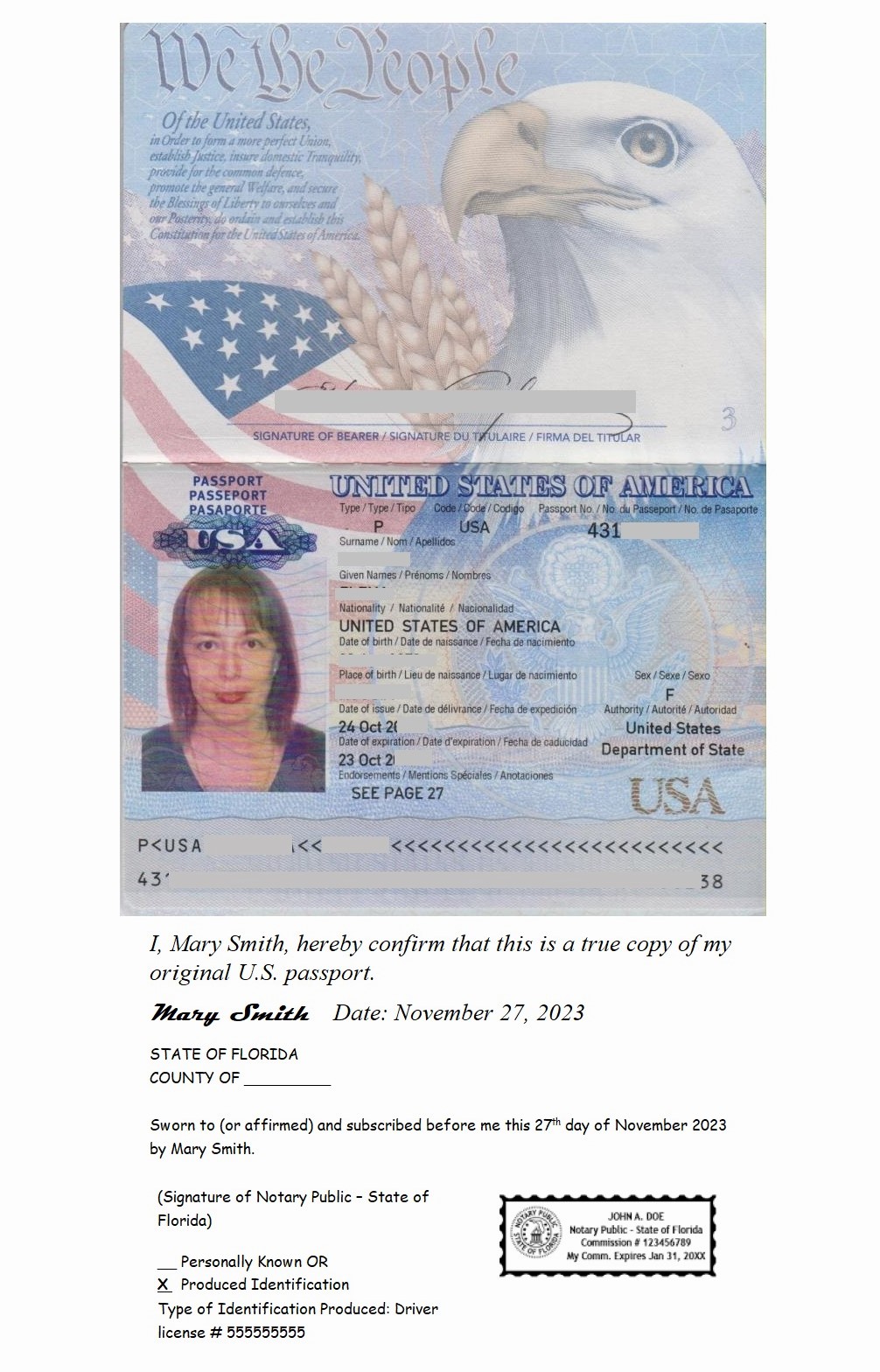 Passport id florida 2