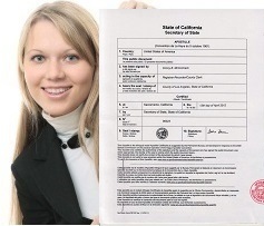 Apostille California 2