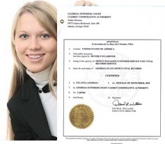 Apostille Georgia
