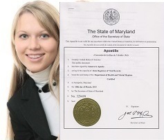 Apostille Maryland
