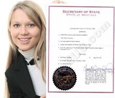 Apostille Montana