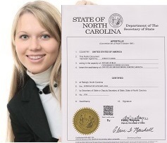Apostille North Carolina