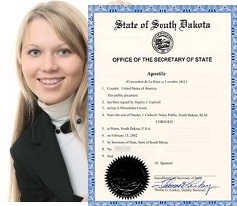 Apostille South Dakota